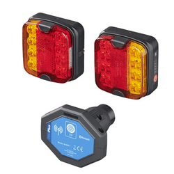 Lampy tylne ProPlus LED 7-PIN 4 funkcje lewa+prawa, na magnes, bluetooth