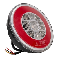 Lampa tylna TT TECHNOLOGY TT.12008 Glo-Trac LED Hamburger 3 funkcje uniwersalna