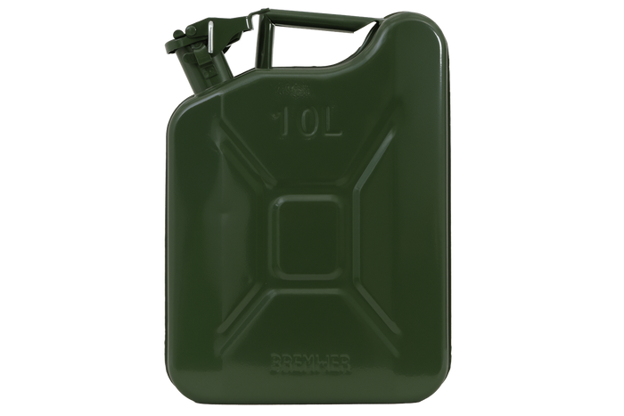 Kanister metalowy 10L HERMON zielony