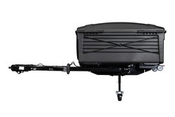 Towbox Camper Alpha czarny LED (long) - bagażnik box montowany na hak