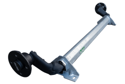 Oś niehamowana AL-KO OPTIMA do przyczepki podłodziowej 750kg 960mm 1280mm 4x100