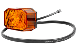 Lampa obrysowa ASPÖCK FLEXIPOINT LED uniwersalna pomarańczowa