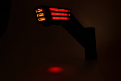 Lampa obrysowa WAŚ 2552L W297.5.1 SPOT LED lewa na długim wysięgniku