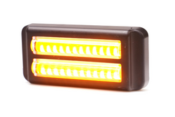 Lampa ostrzegawcza WAŚ 2469 W284 LED lampa błyskowa pomarańczowa MASTER/SLAVE