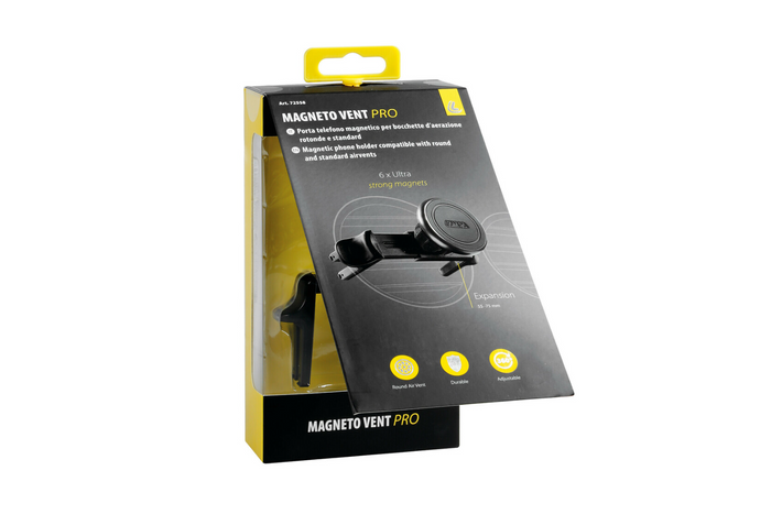 Magnetyczny uchwyt na telefon LAMPA Magneto Vent Pro do kratek nawiewu uniwersalny