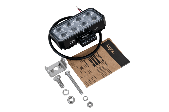 Lampa robocza LED reflektor LAYTZ LY7302 32xLED 3200lm prostokątna