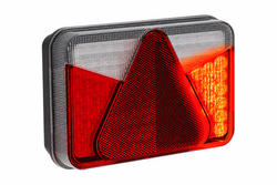 Lampa tylna ASPÖCK MULTILED V bajonet 8PIN 5 funkcji prawa