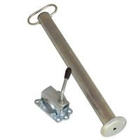 Podpora stała z klemą obejmą żeliwną WINTERHOFF RSR48-600+KLE48-G 150kg 48mm 600mm