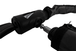 Zapięcie rowerowe ze stalowym pancerzem PROFEX Reflex o długości 70 cm