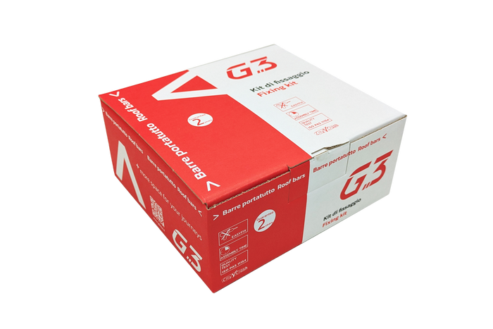 Kit mocujący 68.139 do bagażnika dachowego G3 Pacific