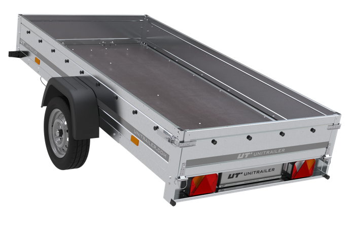 Przyczepka jednoosiowa 264x125 UNITRAILER GARDEN 264 KIPP